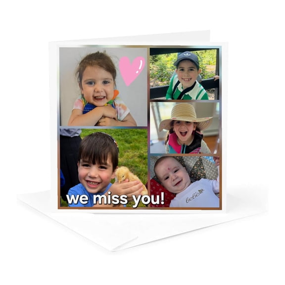 3drose, Custom, 1 Greeting Card with Envelope