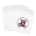 thumbnail image 1 of 3drose, Easter Bunny Magic, Delighting All Day. Happy Easter Gift for All, 6 Greeting Cards with Envelopes, 1 of 7