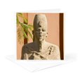 thumbnail image 1 of 3drose, Egypt, Luxor. Pharaonic Statue, Luxor Museum-af14 Dbr0175 - Dave Bartruff, 1 Greeting Card with Envelope, 1 of 5