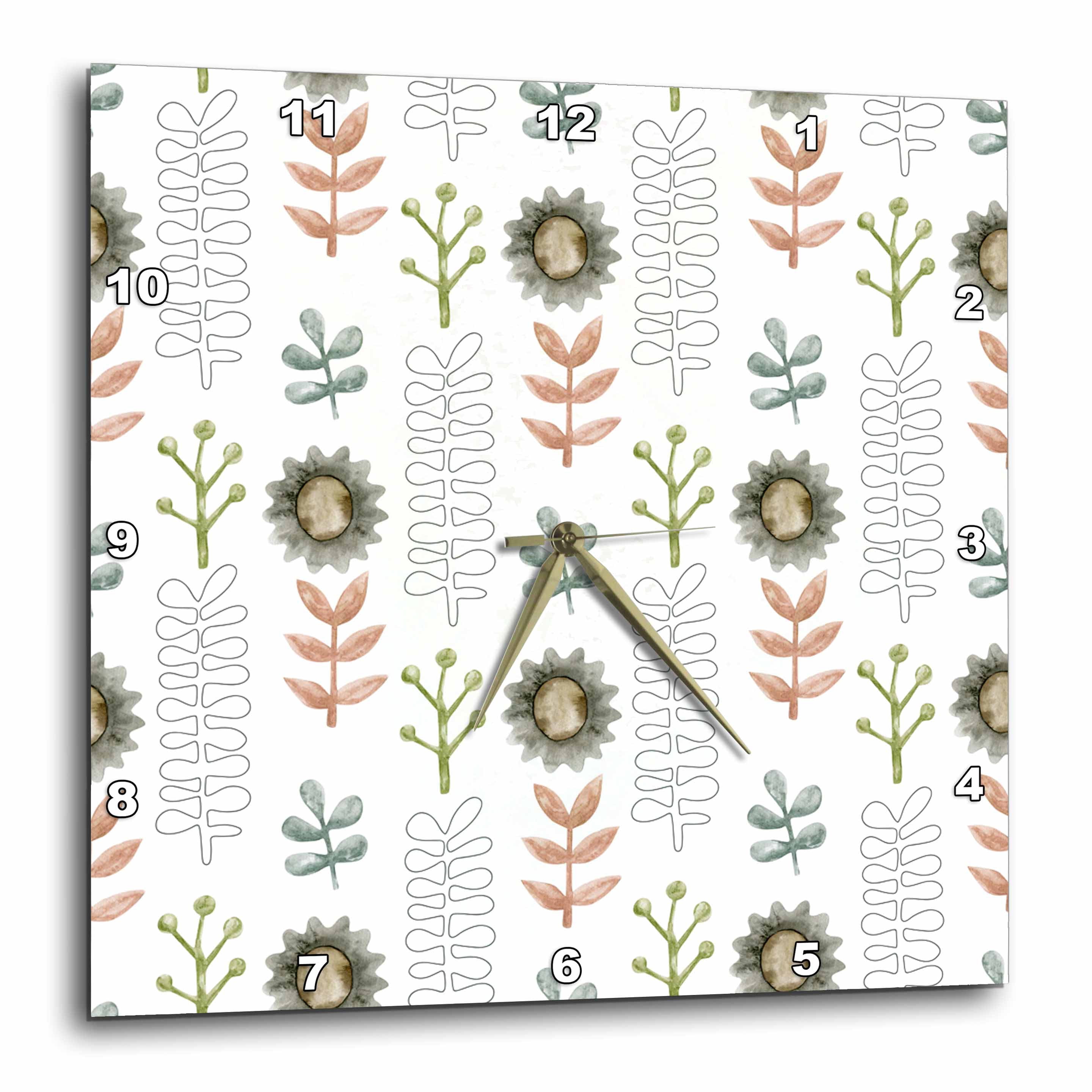 3drose, Flowers,leaf Outlines,image of Watercolor, Black,beige,dusty ...