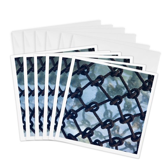 3drose, French Polynesia, Moorea, Glass Fishing Float - Oc13 Bja0013 - Jaynes Gallery, 6 Greeting Cards with Envelopes