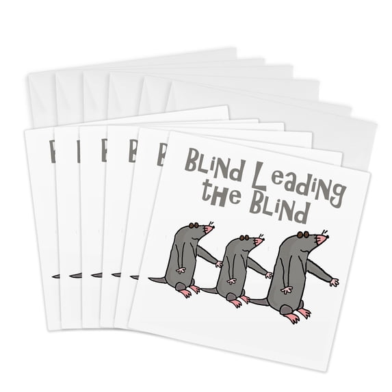 Funny Groundhog Greeting Card - 5.5" X 5.5" Square Card With Envelope (Cute Animal Cartoon)