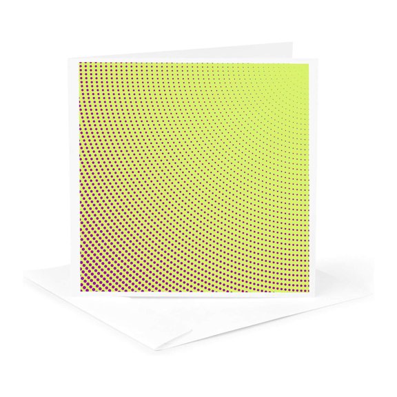 3drose, Geometrical Dot Pattern Background - Abstract Vector Illustration, 1 Greeting Card with Envelope