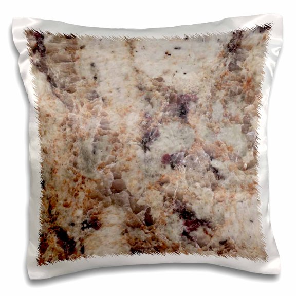 3drose, Giallo Napoleon Granite Print, 16x16 inch Pillow Case