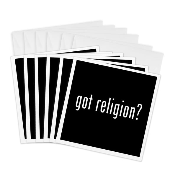 3drose, Gor Religion, 6 Greeting Cards with Envelopes