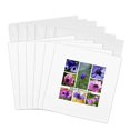 thumbnail image 1 of 3drose, Happy Mothers Day Anemone Collage, 6 Greeting Cards with Envelopes, 1 of 7