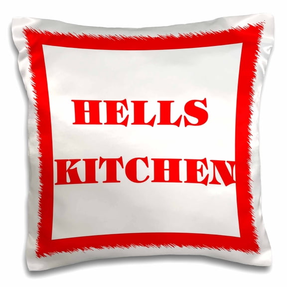 3drose, Hells Kitchen New York, 16x16 inch Pillow Case