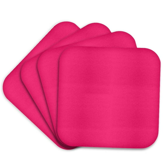 3drose, Hot Pink - Plain Simple One Solid Color - Girly Bright Vibrant ...