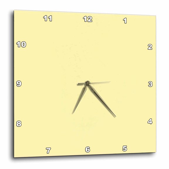 3drose, Image of Butterfly Yellow Designer Color for 2022, 15x15 Wall Clock
