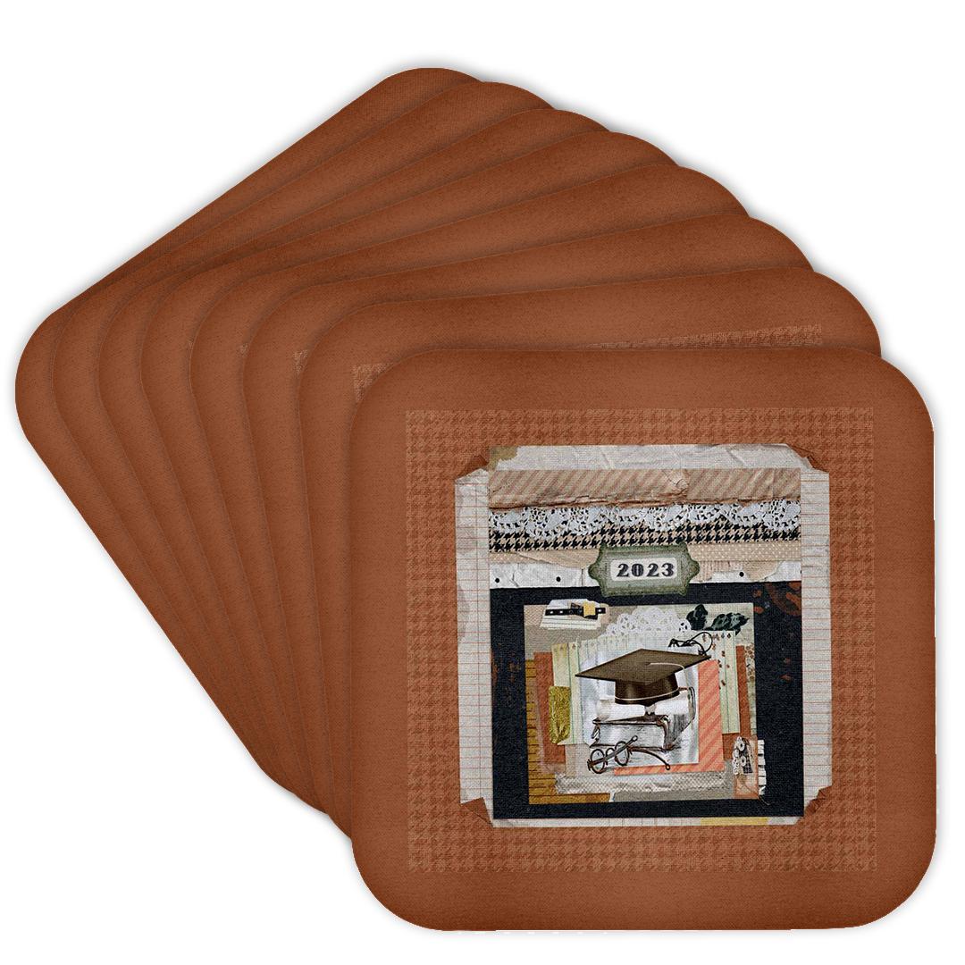 Drose Cap 3drose, Image of Graduation Cap, Diploma, 2023, Eye Glasses, Aged Paper ...