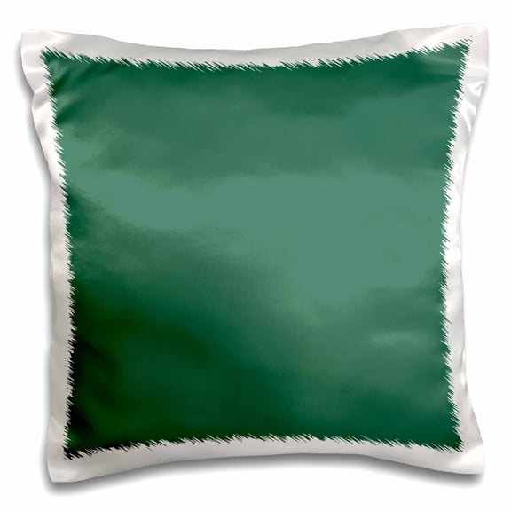 3drose, Image of Sample Square of Muted Light Forest Green for 2022, 16x16 inch Pillow Case