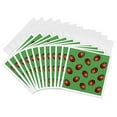thumbnail image 1 of 3drose, Lady Bug Pattern, 12 Greeting Cards with Envelopes, 1 of 7