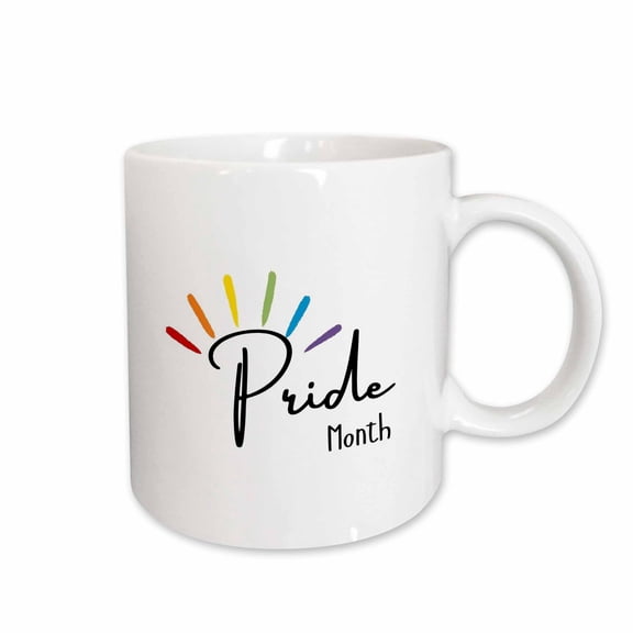 3drose, Lgbtq Pride Month Celebration in June, 11oz Mug