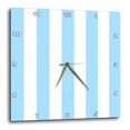 3drose, Light Blue and White Stripes Pattern - Vertical Striped Stripy ...