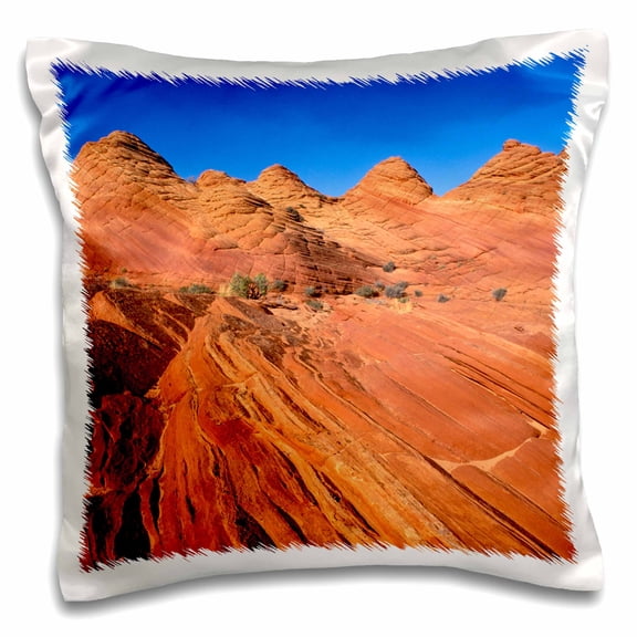 3drose, Marbled Sandstone, Paria Canyon-vermilion Cliffs Wilderness, Arizona, 16x16 inch Pillow Case
