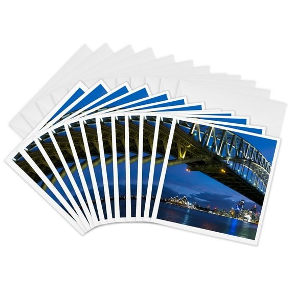 3drose, Opera House, Harbor Bridge, Sydney, Australia - Au01 Bba0161 ...