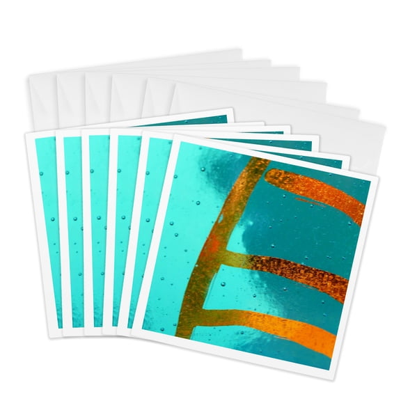 3drose, Orient Expression, 6 Greeting Cards with Envelopes