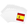thumbnail image 1 of 3drose, Photo of Spain Flag Button, 12 Greeting Cards with Envelopes, 1 of 7