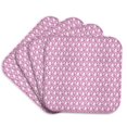 thumbnail image 1 of 3drose, Pink Rhinestone Gem Print, Set of 4 Coasters - Soft, 1 of 7
