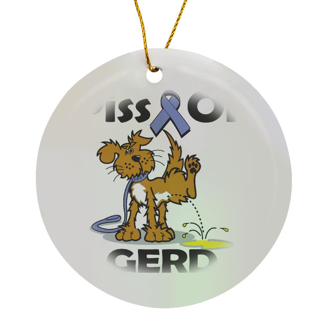 3drose, Piss on Gerd Awareness Ribbon Cause Design, Circle Porcelain ...
