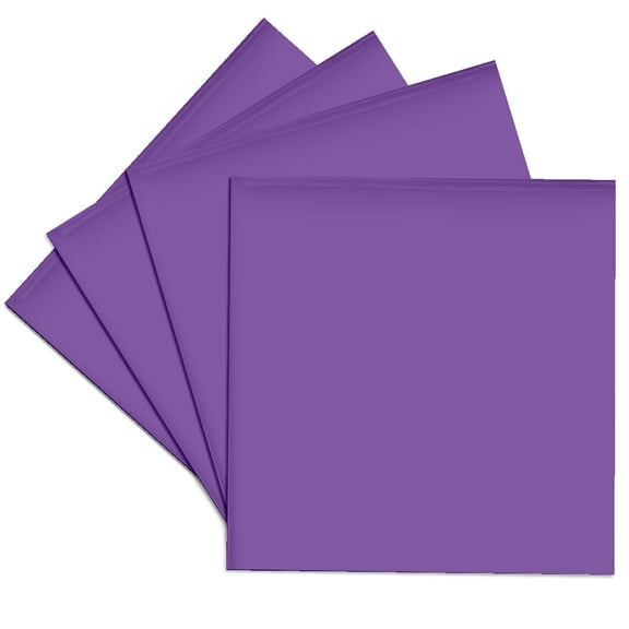 3drose, Print of Sea Grape Purple, Set of 4 Ceramic Tile Coasters