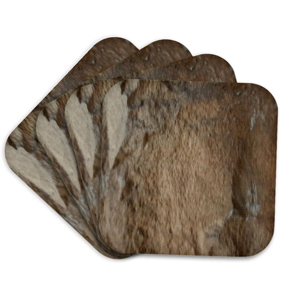 3drose, Rough Stone Photo, Set of 4 Coasters - Soft