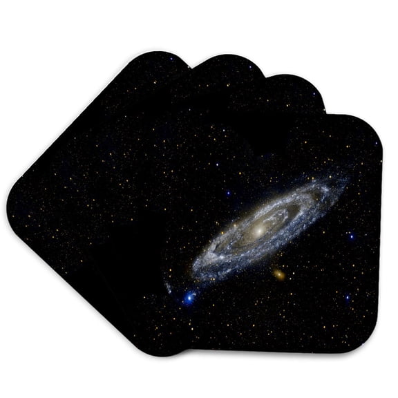 3drose, Science Universe Outer Space View, Set of 4 Coasters - Cork