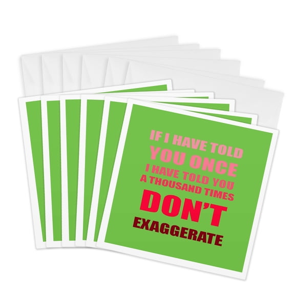 3drose, Small Gesture Big Difference Kindness Quote, 6 Greeting Cards with Envelopes