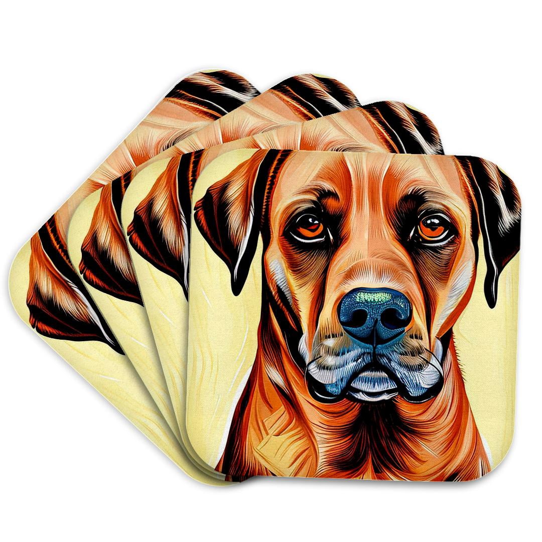 Labrador Coasters 3drose, Stunning Labrador Retriever Dog Portrait. Digital Art Gift for ...