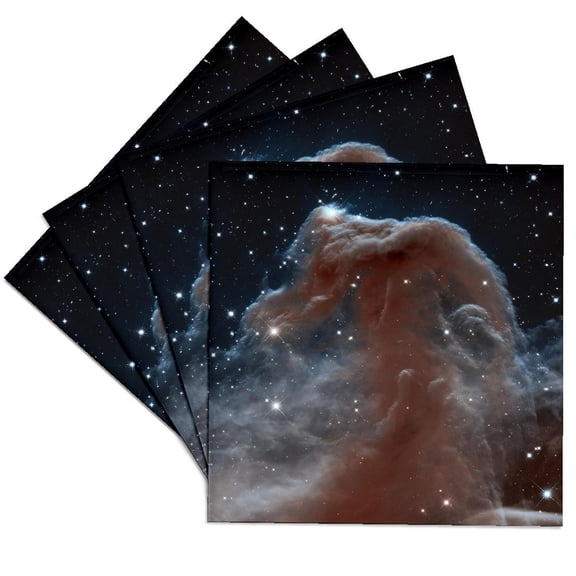 3drose, Universe Stars Outer Space Science, Set of 4 Ceramic Tile Coasters