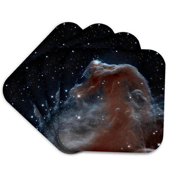 3drose, Universe Stars Outer Space Science, Set of 4 Coasters - Soft