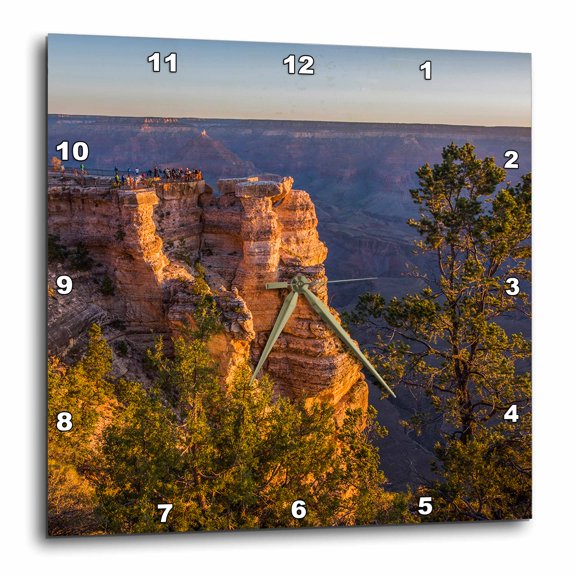 3drose, Usa, Arizona, Grand Canyon National Park South Rim, 15x15 Wall Clock