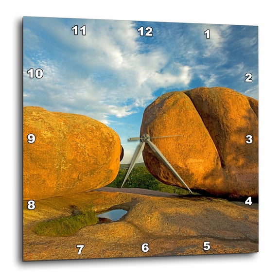 3drose, Usa, Missouri, Elephant Rocks State Park, 13x13 Wall Clock