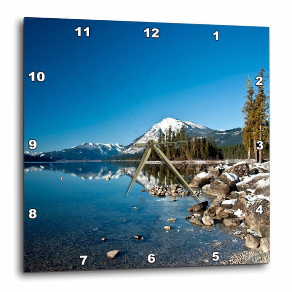 3drose, Usa, Washington, Wenatchee Area - Us48 Rdu0388 - Richard Duval, 10x10 Wall Clock