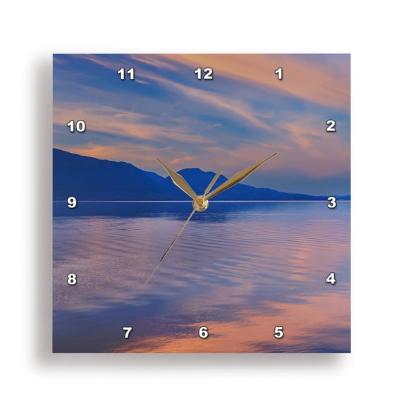 3drose, Washington State, Seabeck. Zebra Grass Dry Seed Head., 15x15 Wall Clock