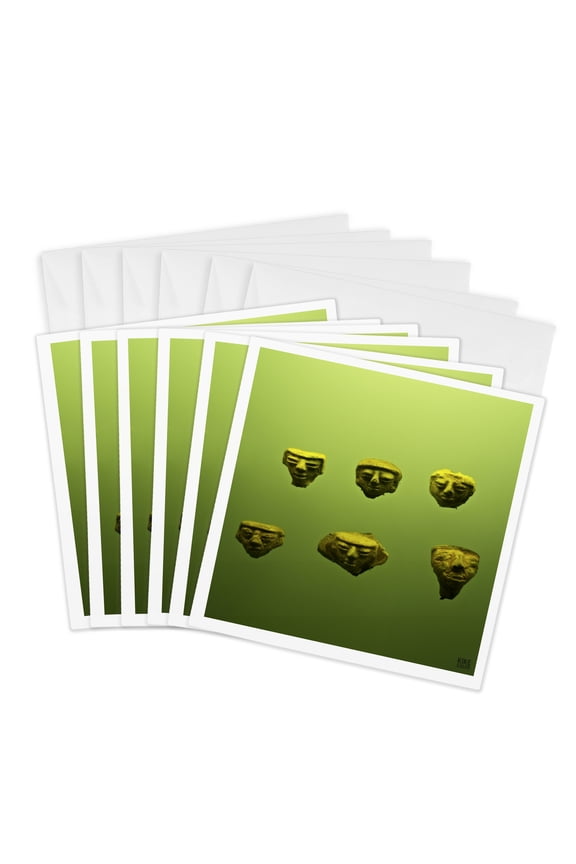 , Zenu Gold Museum, 6 Greeting Cards with Envelopes