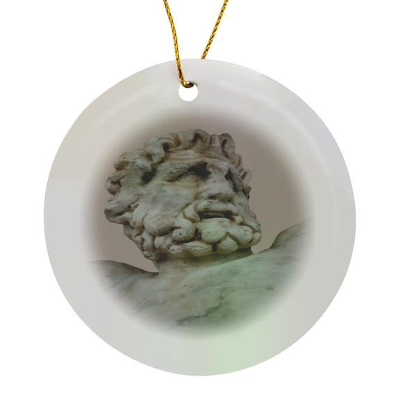 3drose, the Torment of Prometheus Vector Art, Circle Porcelain Ornament