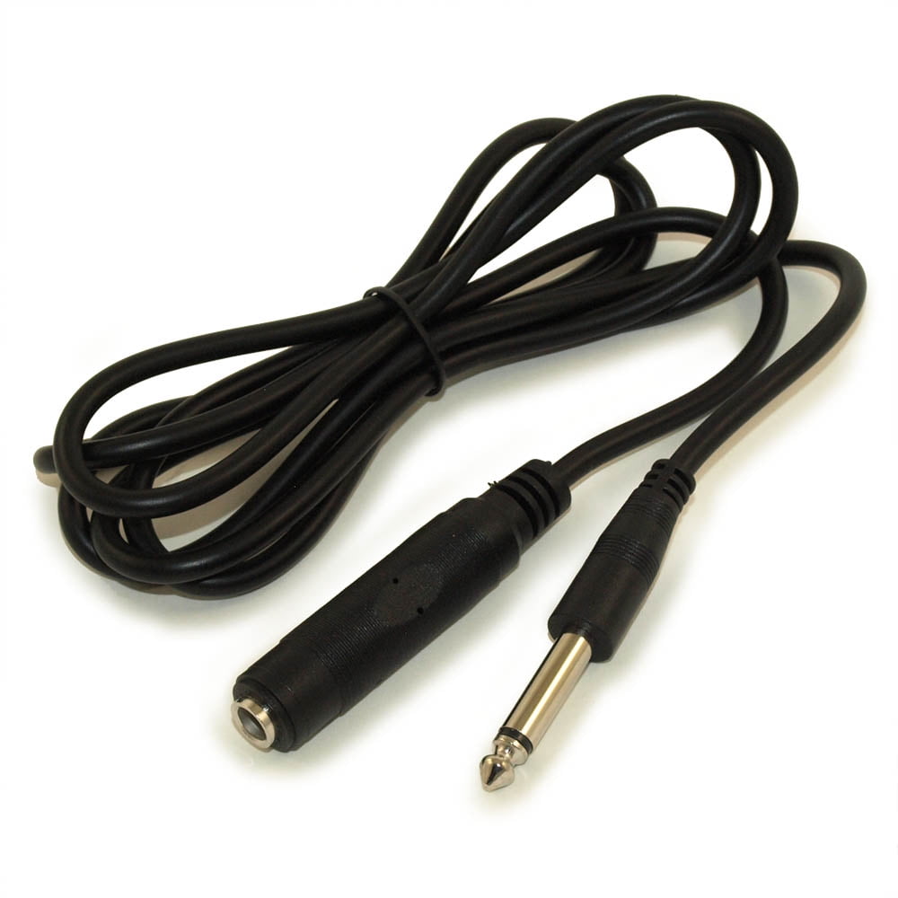 1 Pz 6.35mm 1/4 "Mono TS Spina Maschio Cavo Audio In Metallo - Foto 10