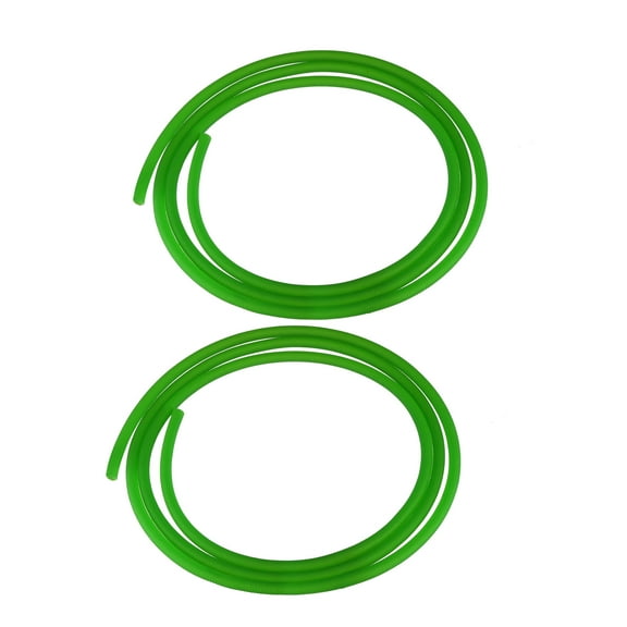 3ft 4mm PU Transmission Round Belt High-Performance Urethane Belting Green for Conveyor Bonding Machine Dryer 2Pcs