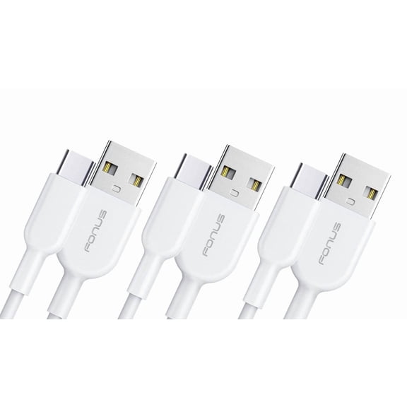 3ft, 6ft and 10ft Long USB-C Cable Fast Charge for Motorola Moto G Power (2022)/G Power 5G (2023)/Power 5G (2024)/Power 5G (2025) - TYPE-C Cord Power Wire Sync High Speed