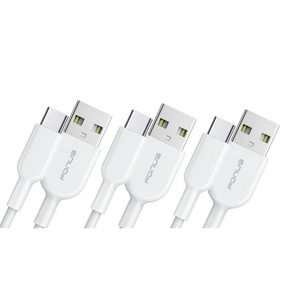 3ft, 6ft and 10ft Long USB-C Cable for OnePlus Open/OnePlus Pad (2023) - Fast Charge TYPE-C Cord Power Wire Sync High Speed for OnePlus Open/OnePlus Pad (2023)