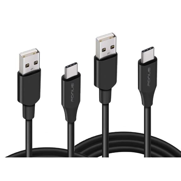 3ft and 6ft Long USB-C Cables for Nokia C200 Phone, Nokia T20/T21 Tablet - Fast Charge TYPE-C Cord Power Wire Data Sync High Speed for Nokia C200 Phone, Nokia T20/T21 Tablet