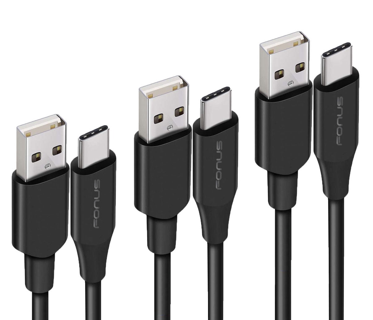 3ft, 6ft and 10ft Long USB-C Cable for Samsung Galaxy XCover6 Pro/Xcover7/XCover7 Pro - Fast Charge TYPE-C Cord Power Wire Sync High Speed