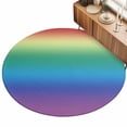 thumbnail image 1 of 3ft Area Rug,Multicolor Rainbow Abstract Colored Gradient Washable Large Rugs Soft Non-Slip Floor Rug Ombre Art Non-Shedding Indoor Carpets for Living Room Bedroom Home Office Nursery, 1 of 9