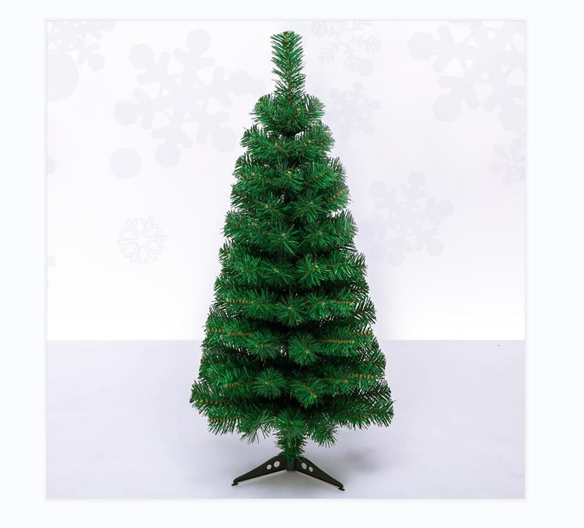 3ft Artificial Christmas Tree with Base 90 Tips Premium Decorations for