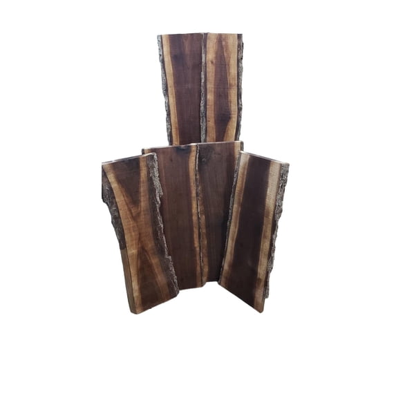 3ft Black Walnut Live Edge Slabs **Free Shipping** (Width:15-16" Wide;)
