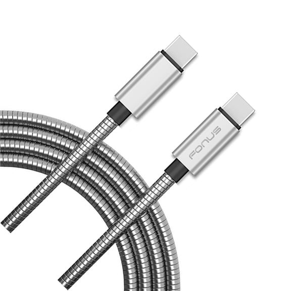 3ft Metal PD Cable Compatible WithSamsung Galaxy S20/S21/S22 Plus,Ultra,FE- Type-C to USB-C Charger Cord Power Wire Sync