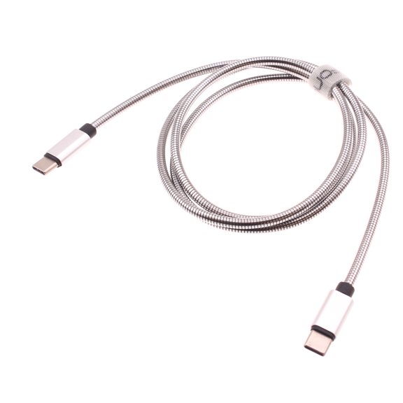 3ft Metal PD Cable for iPhone 15/Pro/Max/Plus - Type-C to USB-C Charger Cord Power Wire Sync J4W Compatible With iPhone 15/Pro/Max/Plus