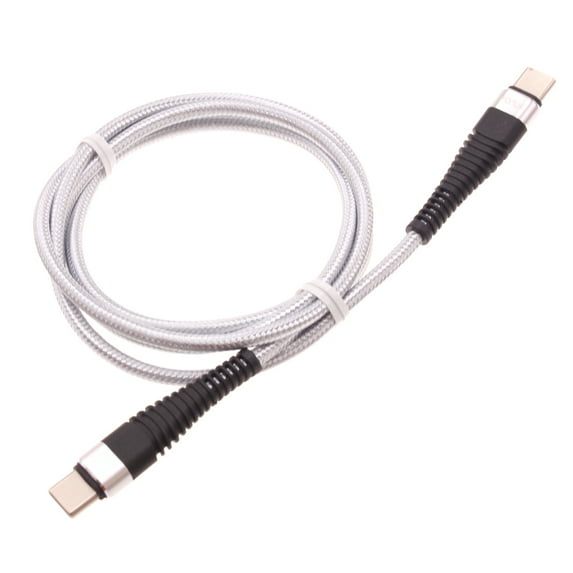 3ft PD Cable for Kyocera DuraXE Epic/DuraForce Pro 2/DuraSport 5G - Type-C to USB-C Fast Charger Cord Power Wire Sync Braided for Kyocera DuraXE Epic/DuraForce Pro 2/DuraSport 5G
