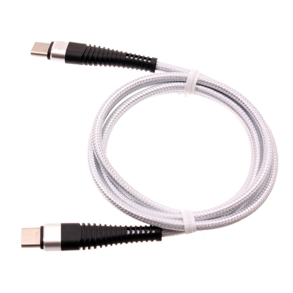 3ft PD Cable for Nokia G50/G10/G20 - Type-C to USB-C Fast Charger Cord Power Wire Sync Braided for Nokia G50/G10/G20